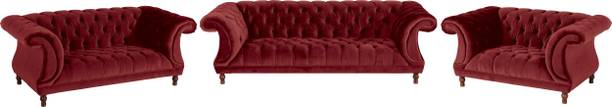 fabrique Elegancy Fabric 3 + 2 + 1 Sofa Set