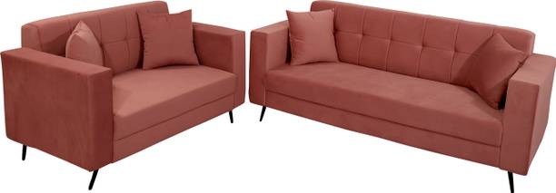 BAINADA INDUSTRIES Fabric 3 + 2 Sofa Set