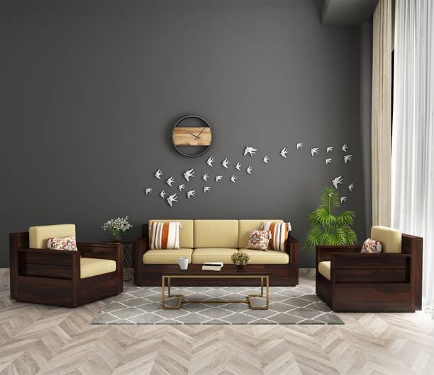 Bhagwant Jones Fabric 3 + 1 + 1 Sofa Set