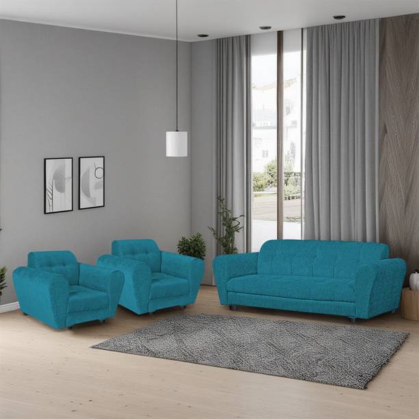 BKR Enterprises Fabric 3 + 1 + 1 Sofa Set