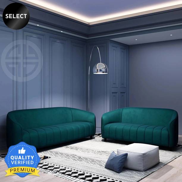 CARLTON LONDON Olivia Fabric 3 + 2 Sofa Set