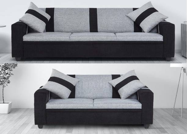 gnanitha Classic Harmony Series Fabric 3 + 2 Sofa Set