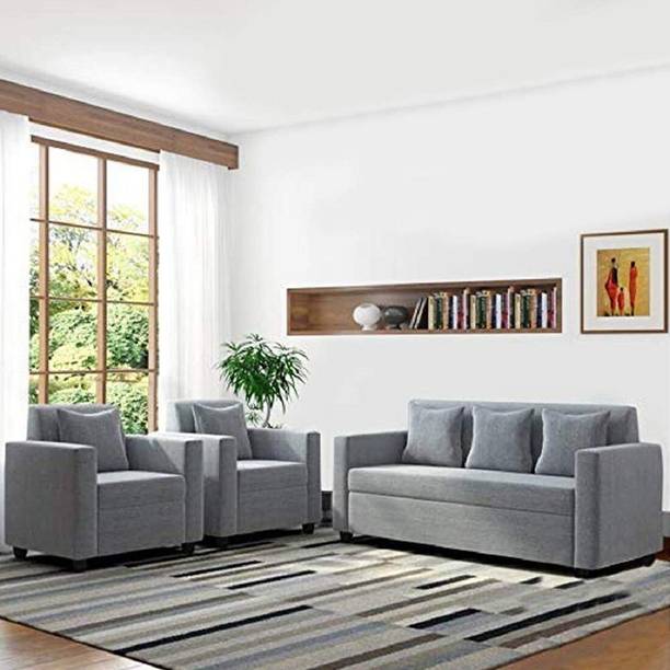 Taash Fabric 3 + 1 + 1 Sofa Set