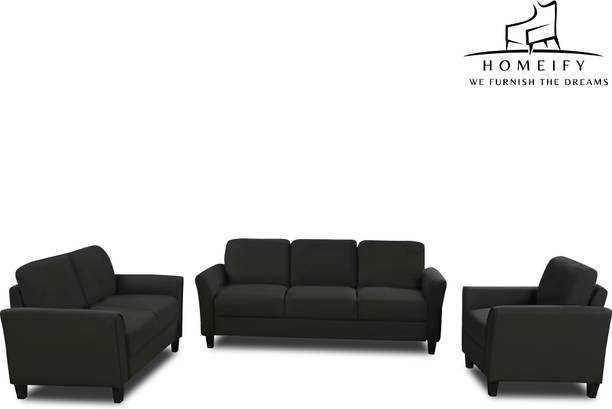 Homeify Swiss Fabric 5- to 6-Person Sofa 3+2+1 Sofa Set for Living Room Fabric 3 + 2 + 1 Sofa Set