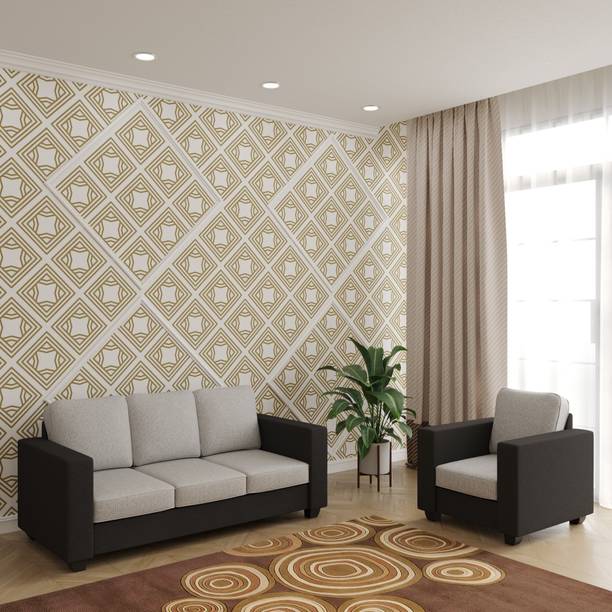 WESTIDO MacKay Fabric 3 + 1 Sofa Set