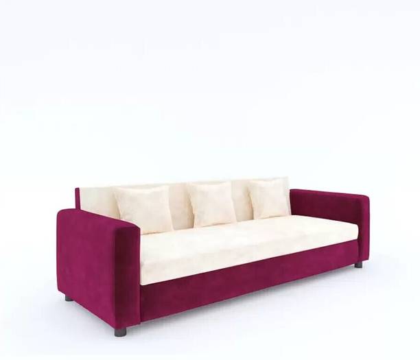 Flipkart Perfect Homes Crete Fabric 3 + 1 + 1 Sofa Set