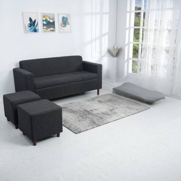 Solis Primus -Comfort For All Fabric 3 + 1 + 1 Sofa Set