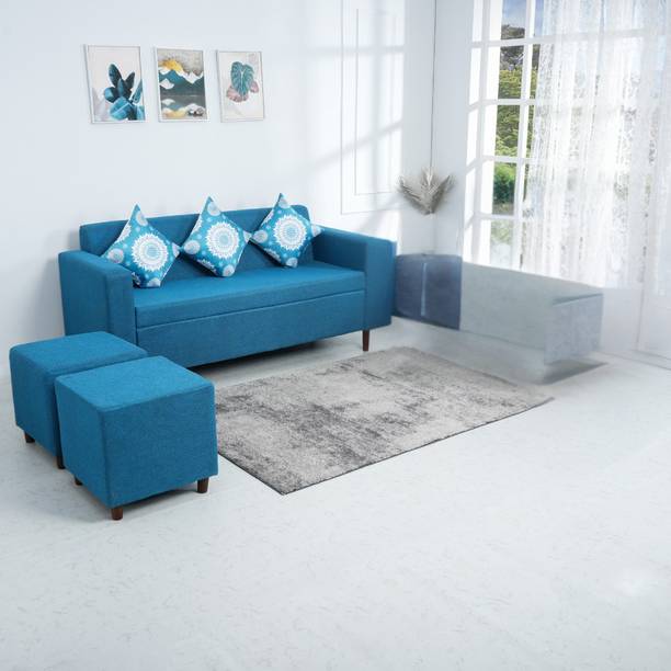 Solis Primus -Comfort For All Fabric 3 + 1 + 1 Sofa Set