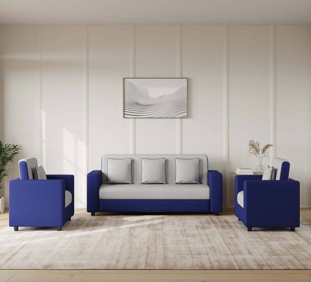 RECLINEX INDIA Emporio Fabric 3 + 1 + 1 Sofa Set