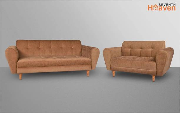 Seventh Heaven Milan, Chenille Molfino Fabric Fabric 3 + 2 Sofa Set