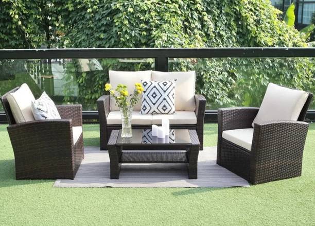 Charan traders Fabric 2 + 1 + 1 Sofa Set