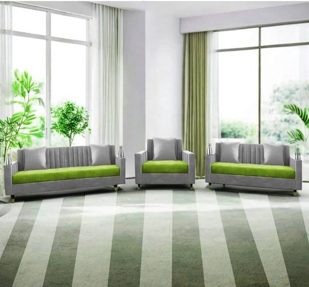 CASAINFITY Fabric 3 + 2 + 1 Sofa Set