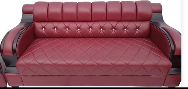 SAFAR KING SEAT WALE Leather 3 + 1 + 1 Sofa Set