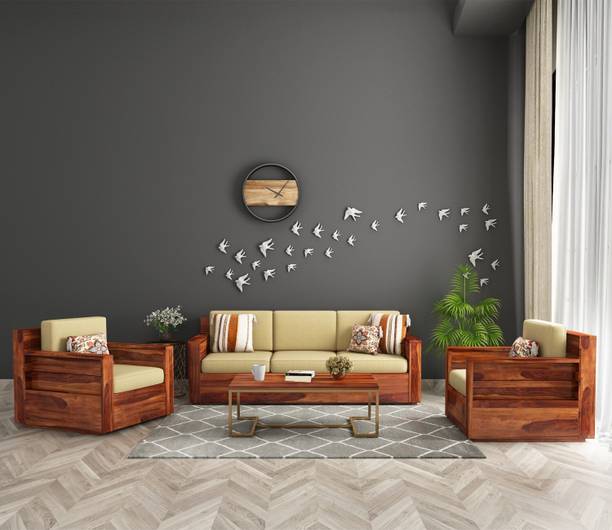Bhagwant Jones Fabric 3 + 1 + 1 Sofa Set