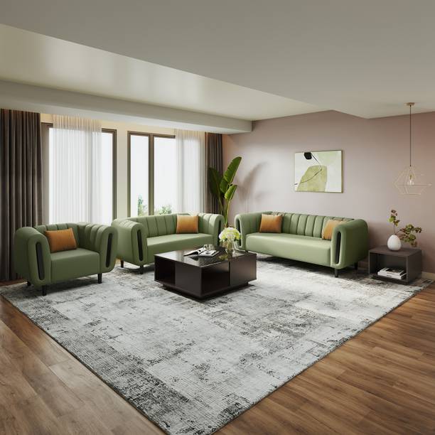 Godrej Interio Paramount Fabric 3 + 2 + 1 Sofa Set