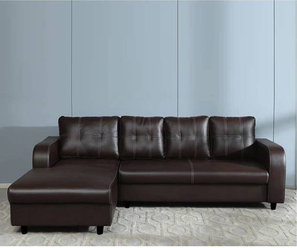 Taash Leatherette 3 + 2 Sofa Set