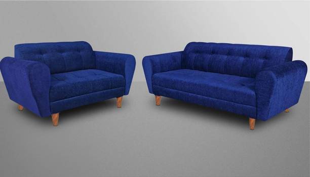 Seventh Heaven Milan, Chenille Molfino Fabric Fabric 3 + 2 Sofa Set