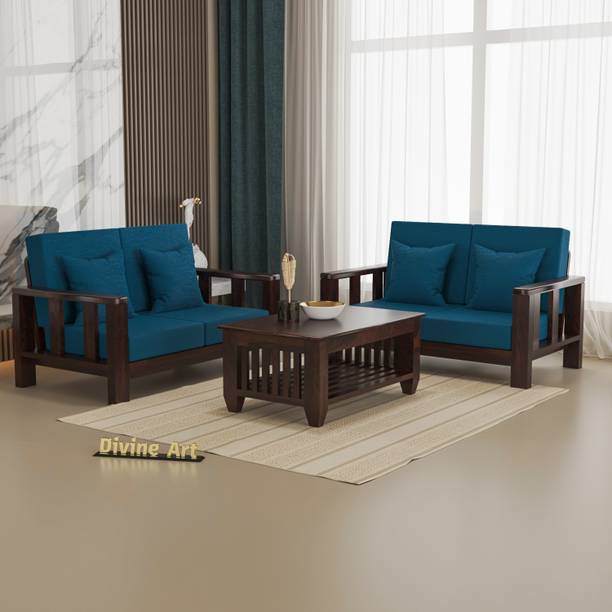 DOKRI 4 Seater Sofa For Living, Waiting Room/ Office Fabric Fabric 2 + 2 Sofa Set
