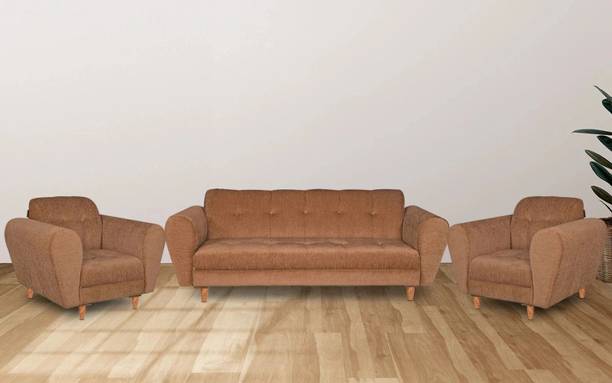 Seventh Heaven Milan, Chenille Molfino Fabric Fabric 3 + 1 + 1 Sofa Set