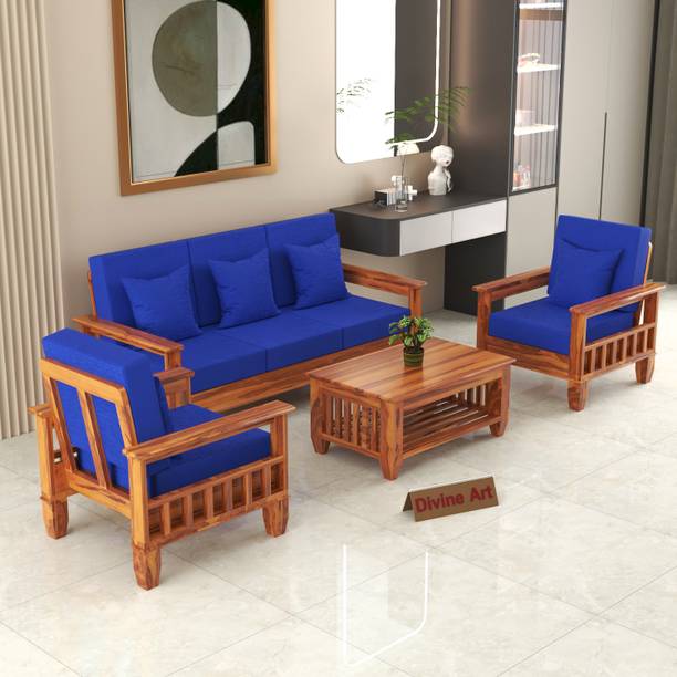 Divine Arts Living, Waiting Room/ Office Fabric 3 + 1 + 1 Sofa Set