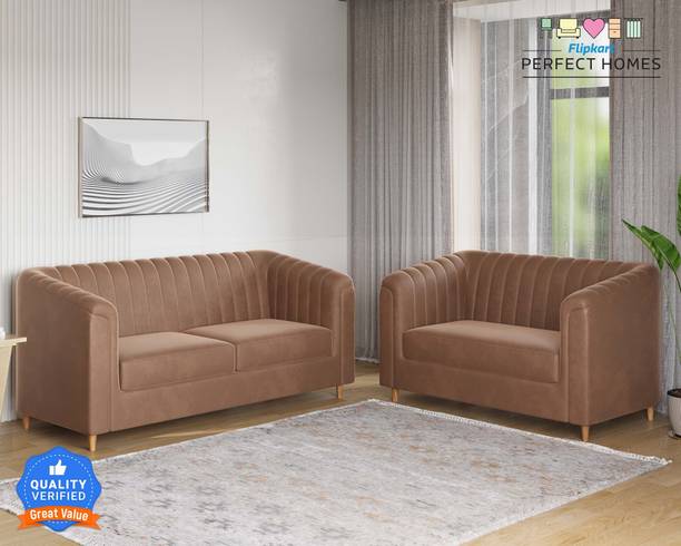 Flipkart Perfect Homes Marrygold Fabric 3 + 2 Sofa Set
