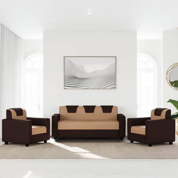 WESTIDO Bamsi Fabric 3 + 1 + 1 Sofa Set