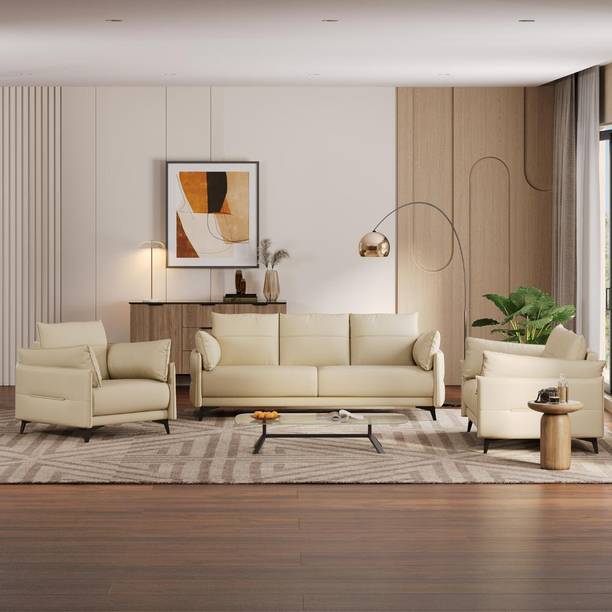 Wakefit Komodo Leatherette 3 + 2 Sofa Set