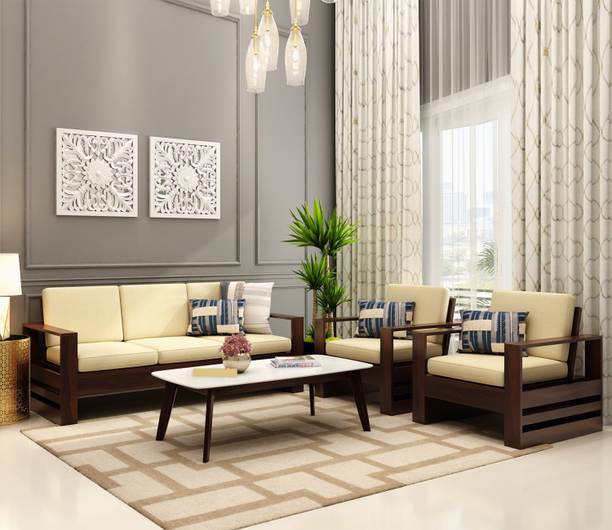 Bhagwant Dario Fabric 3 + 1 + 1 Sofa Set