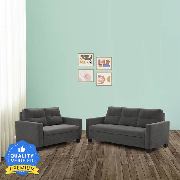 duroflex Ease Fabric 3 + 2 Sofa Set