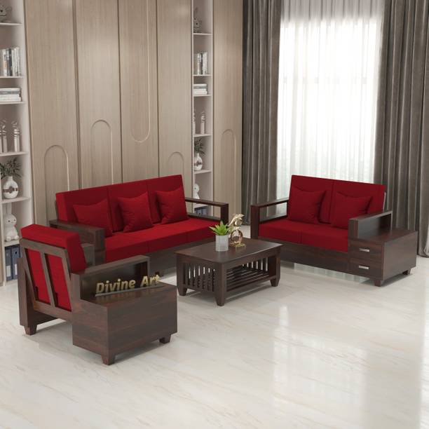 BhagwatiArt 6 Seater Sofa For Living, Waiting Room/ Office Fabric Fabric 3 + 2 + 1 Sofa Set
