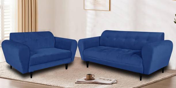 Flipkart Perfect Homes 5 Seater Sofa Set Fabric 3 + 2 Sofa Set