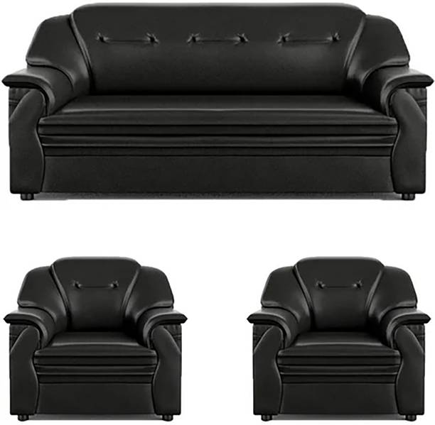 Jayam Leather 3 + 1 + 1 Sofa Set