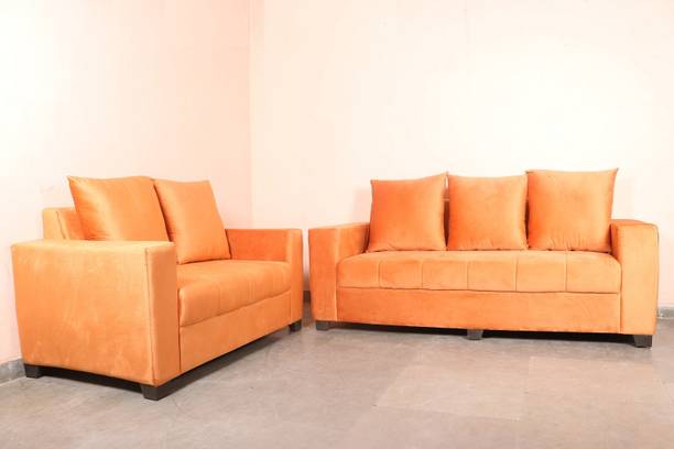 Vipul Fabric 3 + 2 Sofa Set