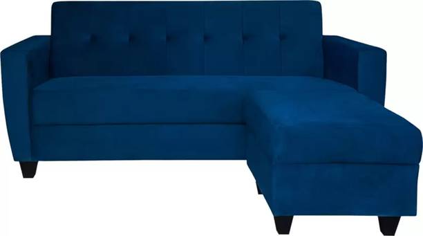 CHANDRIKA ENTERPRISES Fabric 3 + 1 Sofa Set