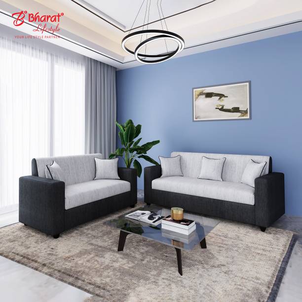Bharat Lifestyle Tulip Fabric 3 + 2 Sofa Set