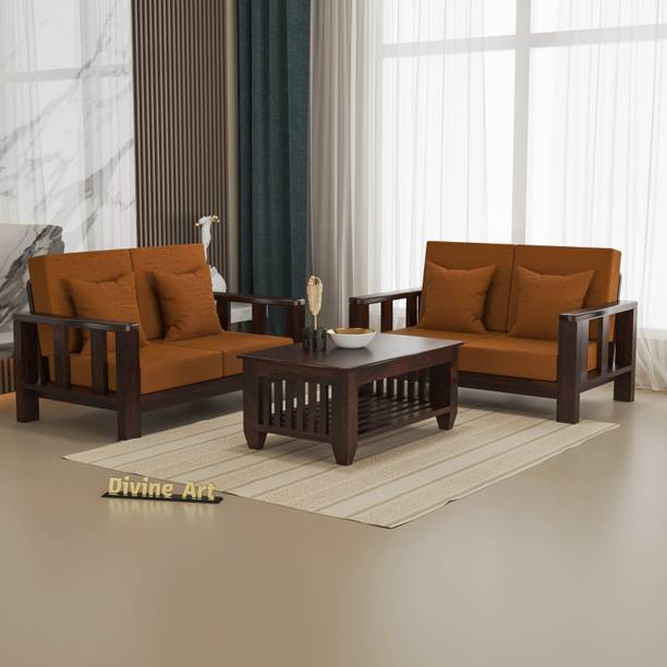 DOKRI 4 Seater Sofa For Living, Waiting Room/ Office Fabric Fabric 2 + 2 Sofa Set