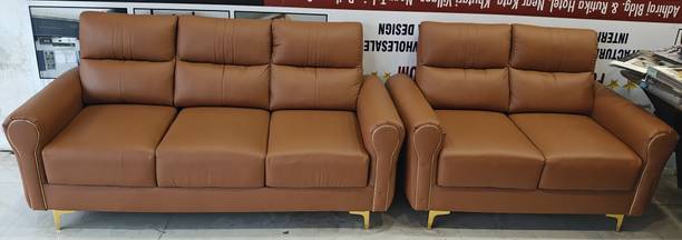 Sahjad ali Leather 3 + 2 Sofa Set