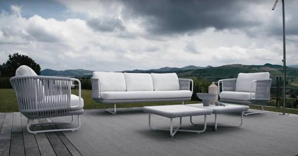 BRISHI Fabric 3 + 1 + 1 Sofa Set