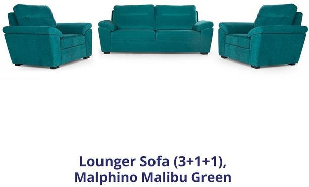 Wakefit Fabric 3 + 1 + 1 Sofa Set