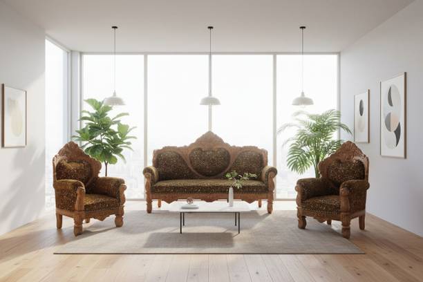 MAM ENTERPRISE Fabric 3 + 1 + 1 Sofa Set