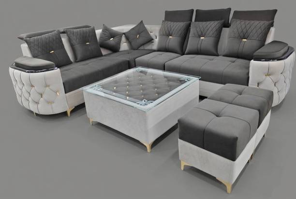 gnf Fabric 3 + 2 + 2 + 1 Sofa Set