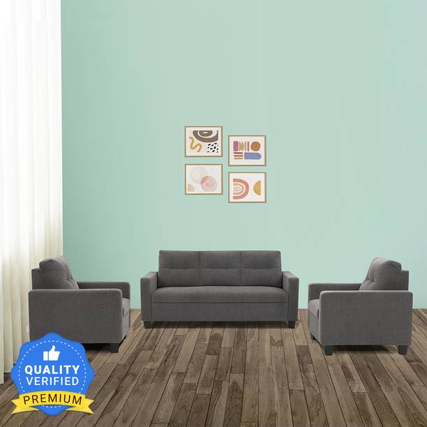 duroflex Ease Fabric 3 + 1 + 1 Sofa Set