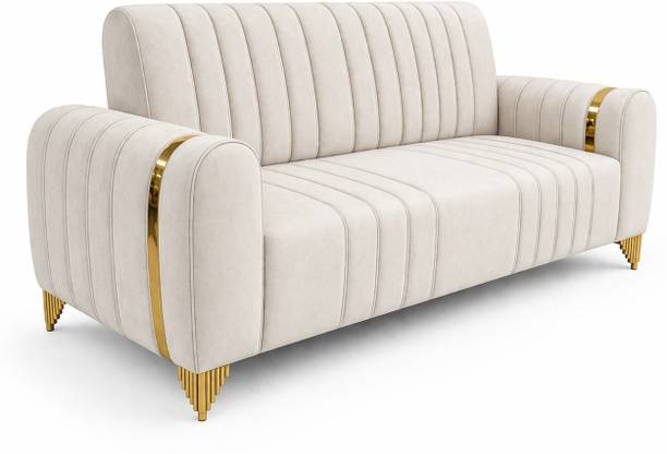 Woodtronic Fabric 3 + 1 Sofa Set