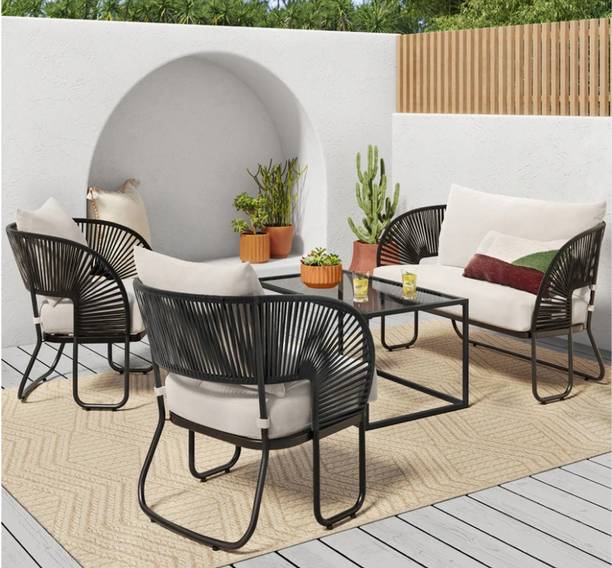 Charan traders Fabric 2 + 1 + 1 Sofa Set