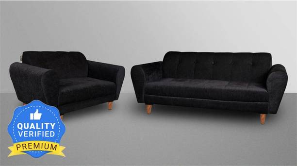 Seventh Heaven Milan, Chenille Molfino Fabric Fabric 3 + 2 Sofa Set