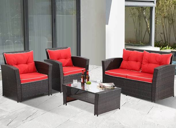 Charan traders Fabric 2 + 1 + 1 Sofa Set