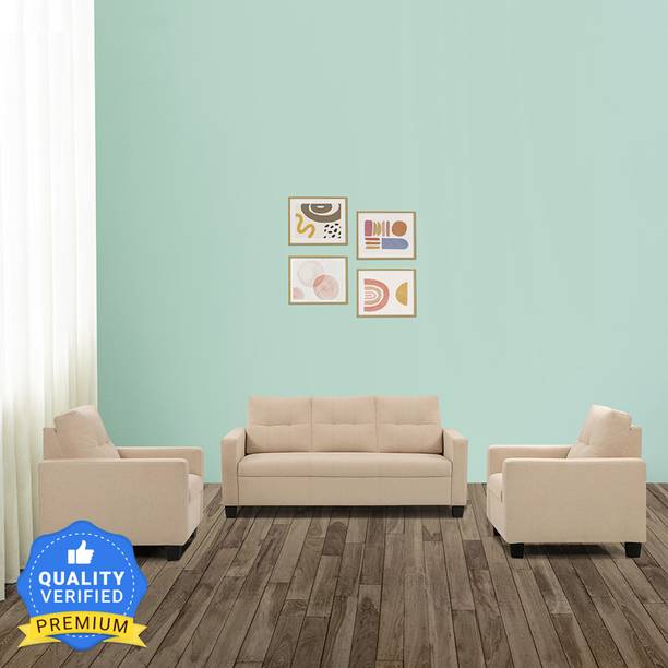 duroflex Ease Fabric 3 + 1 + 1 Sofa Set