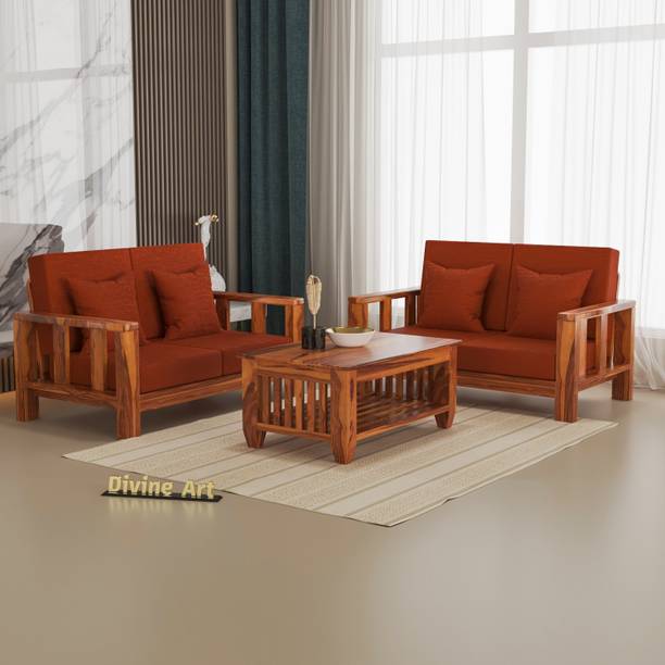 DOKRI 4 Seater Sofa For Living, Waiting Room/ Office Fabric Fabric 2 + 2 Sofa Set