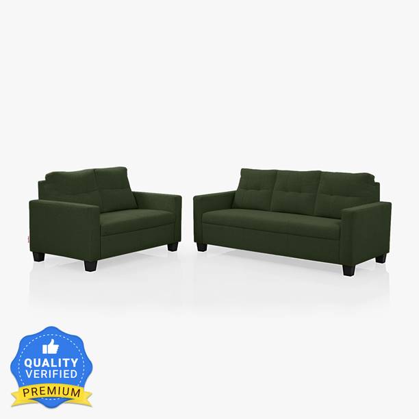 duroflex Ease Fabric 3 + 2 Sofa Set