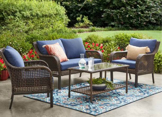 Charan traders Fabric 2 + 1 + 1 Sofa Set